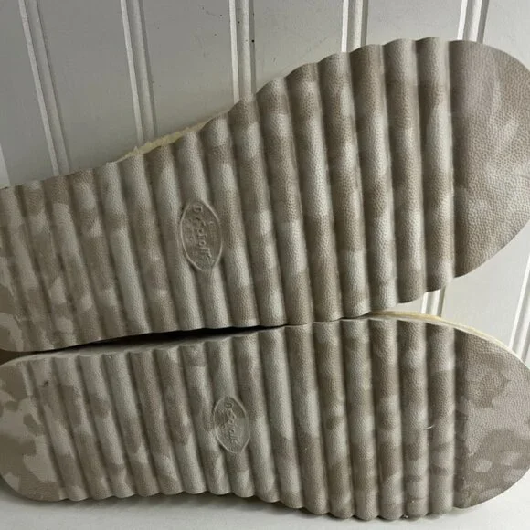 Dr. Scholl's Staycay OG Women's Faux Fur Buckle Slide Open Toe Slipper Size 8 - Picture 6 of 6